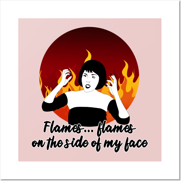 flames flames Wall Art by aluap1006